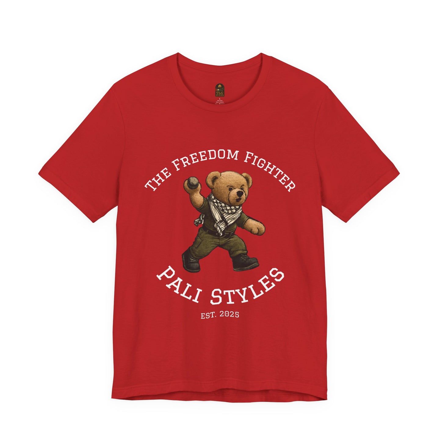 The Freedom Fighter Bear - T-Shirt