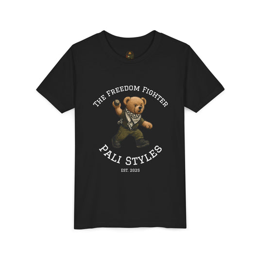 The Freedom Fighter Bear - T-Shirt (Youth)