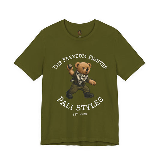 The Freedom Fighter Bear - T-Shirt