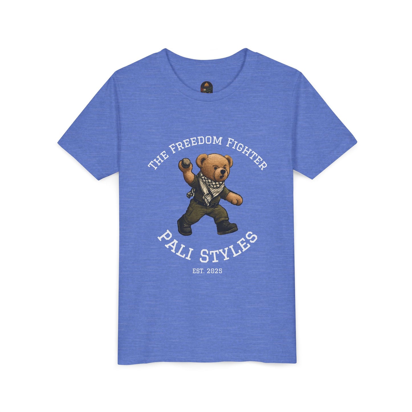 The Freedom Fighter Bear - T-Shirt (Youth)