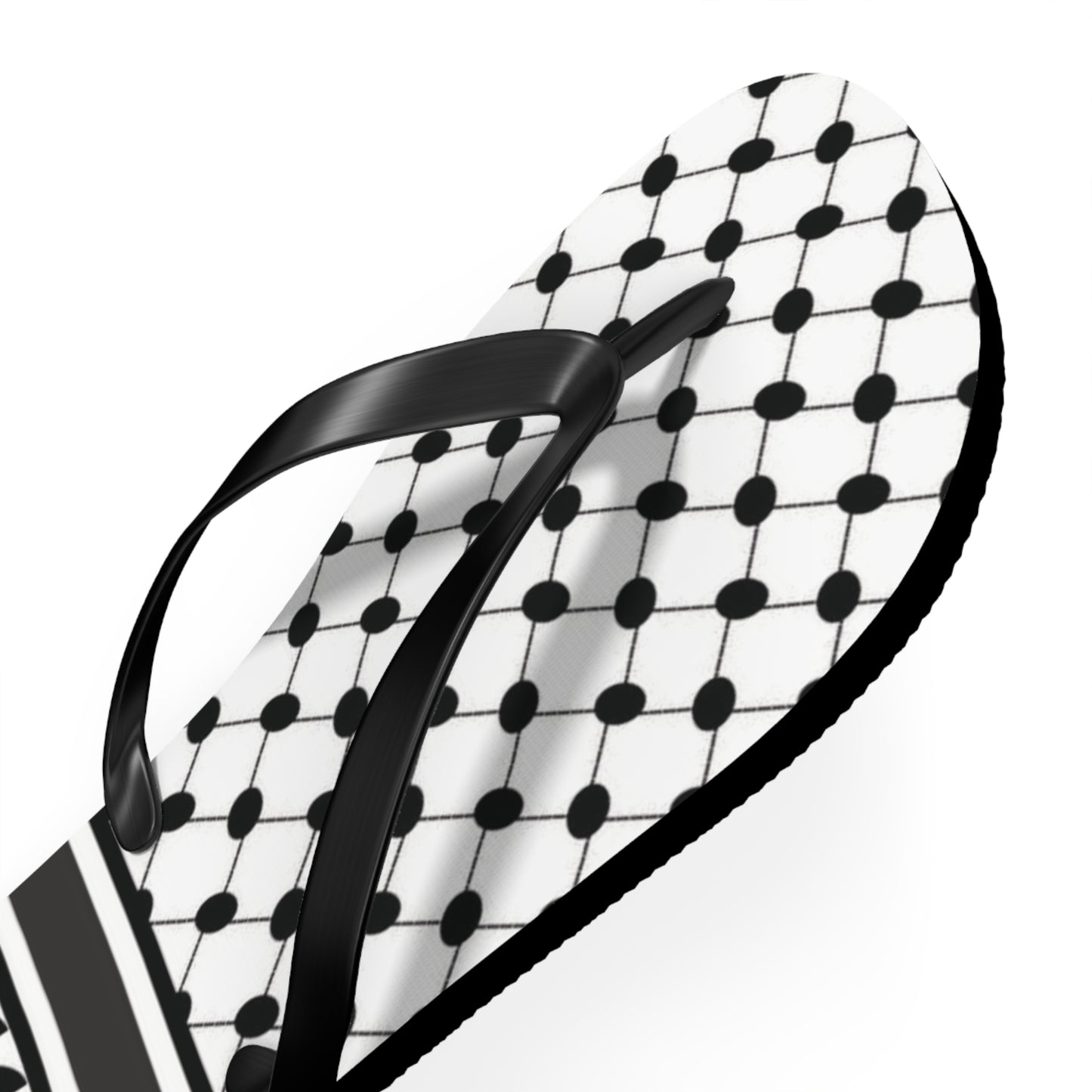 Keffiyeh Styled Flip Flops