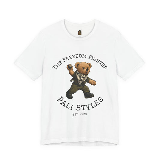 The Freedom Fighter Bear - T-Shirt