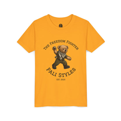 The Freedom Fighter Bear - T-Shirt (Youth)