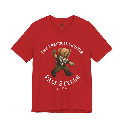 The Freedom Fighter Bear - T-Shirt