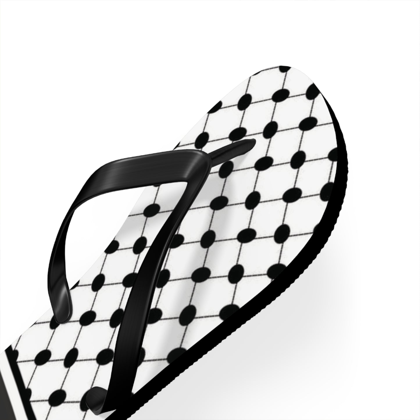 Keffiyeh Styled Flip Flops