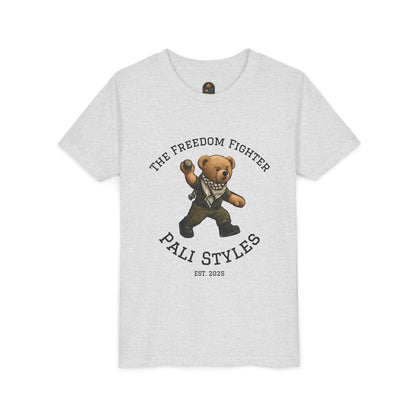The Freedom Fighter Bear - T-Shirt (Youth)