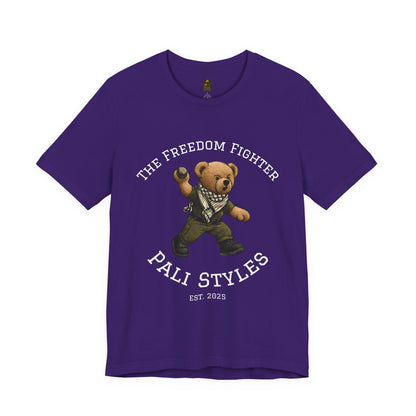 The Freedom Fighter Bear - T-Shirt
