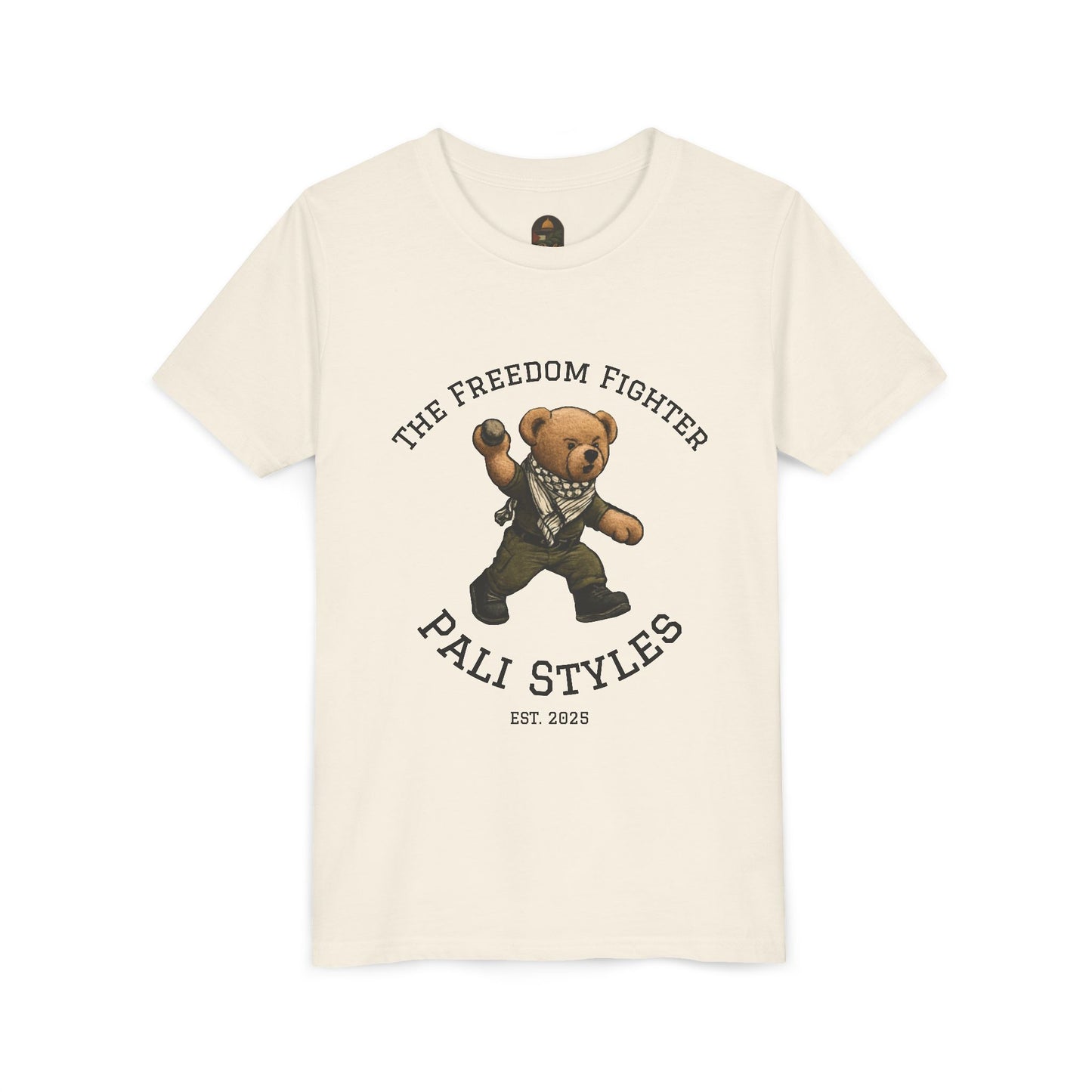 The Freedom Fighter Bear - T-Shirt (Youth)