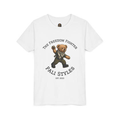 The Freedom Fighter Bear - T-Shirt (Youth)