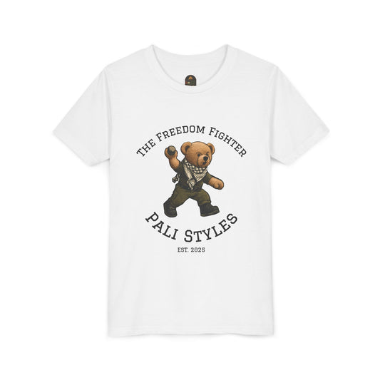 The Freedom Fighter Bear - T-Shirt (Youth)