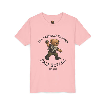 The Freedom Fighter Bear - T-Shirt (Youth)
