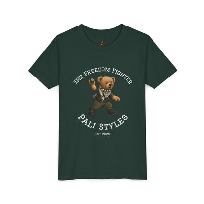 The Freedom Fighter Bear - T-Shirt (Youth)